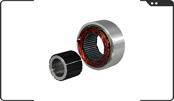 09 转子磁钢粘接